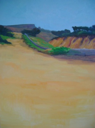 malta landscape painting